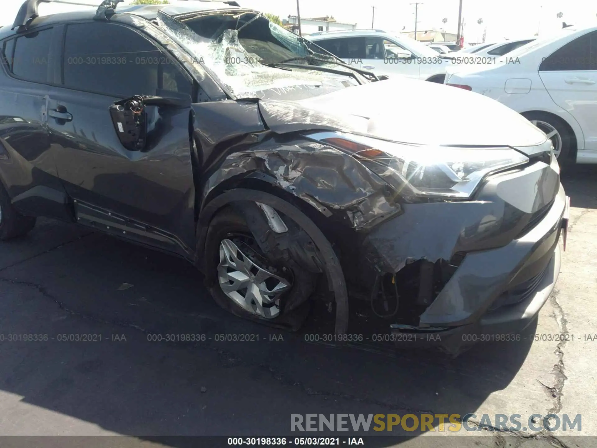 12 Photograph of a damaged car JTNKHMBXXK1054787 TOYOTA C-HR 2019