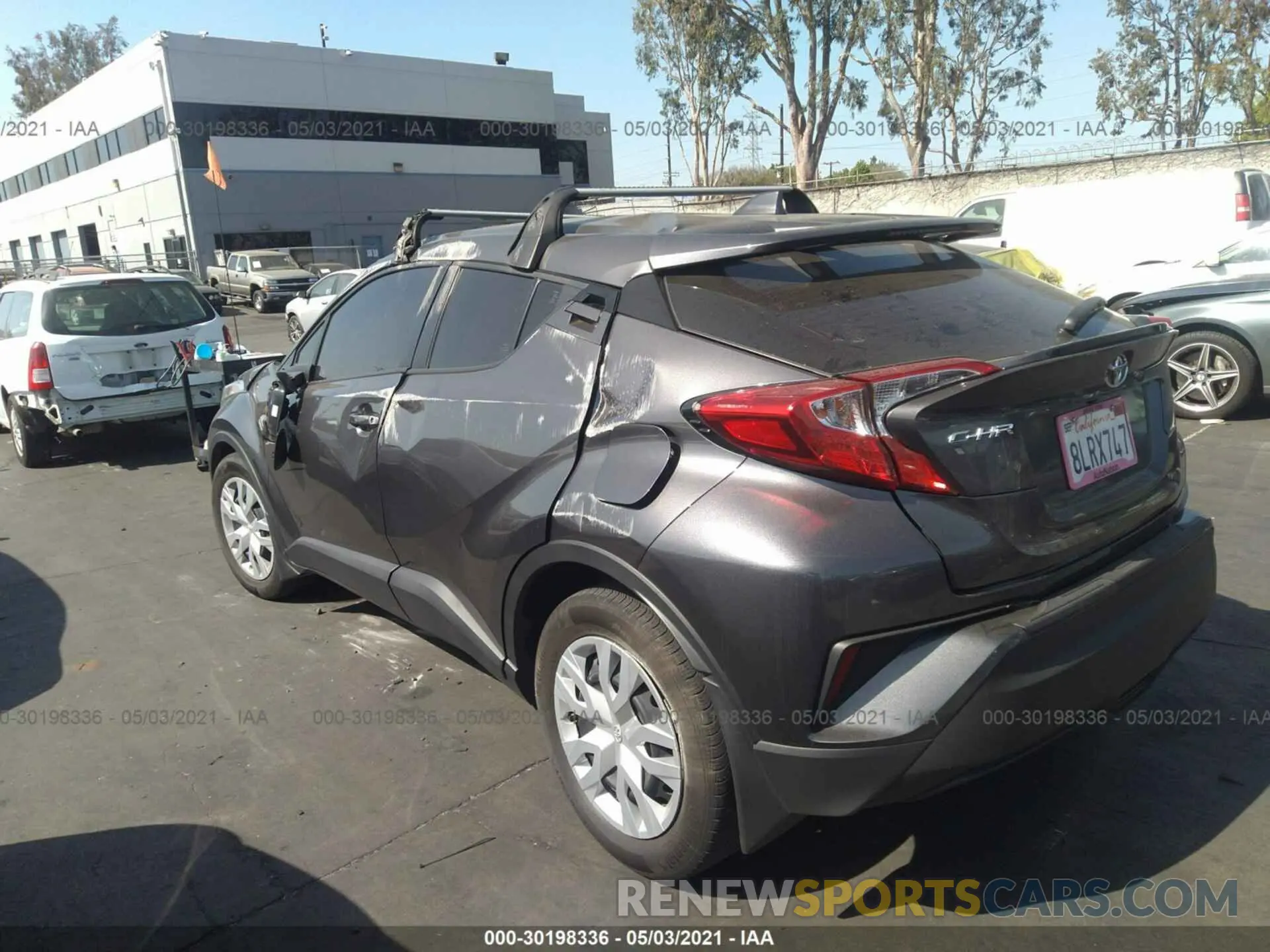 3 Photograph of a damaged car JTNKHMBXXK1054787 TOYOTA C-HR 2019