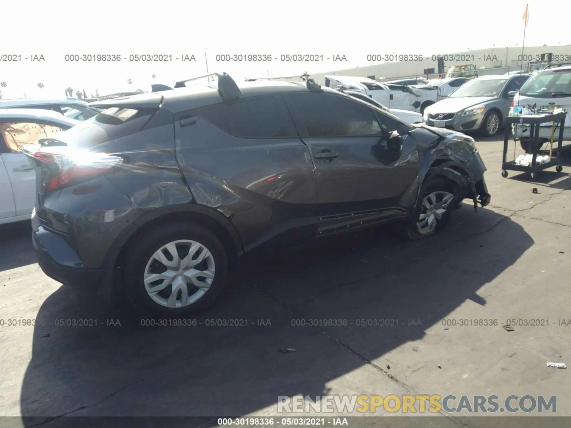 4 Photograph of a damaged car JTNKHMBXXK1054787 TOYOTA C-HR 2019