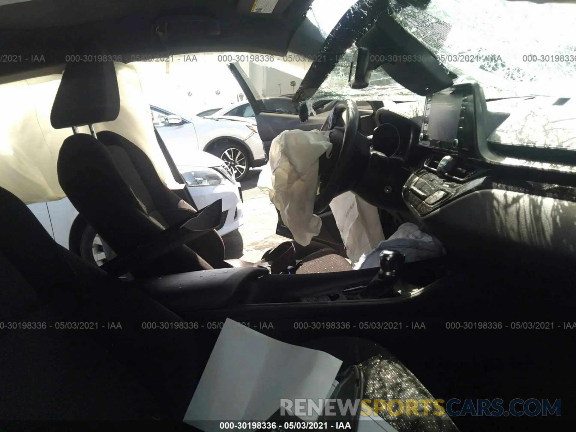 5 Photograph of a damaged car JTNKHMBXXK1054787 TOYOTA C-HR 2019