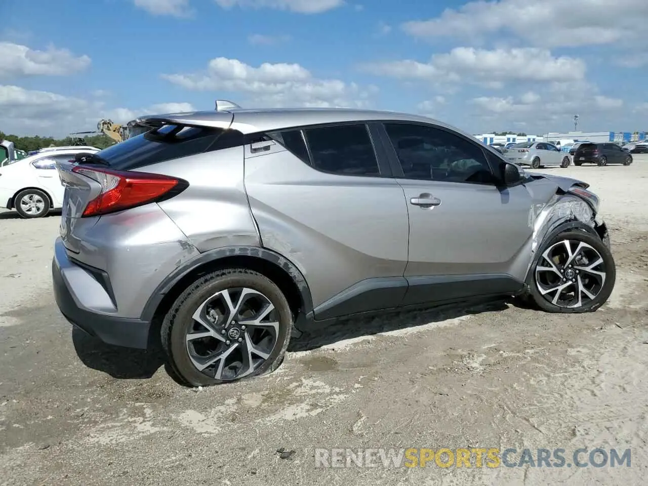3 Photograph of a damaged car NMTKHMBX0KR080398 TOYOTA C-HR 2019