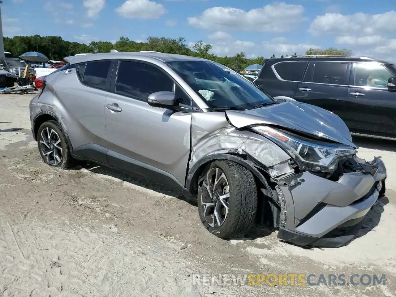 4 Photograph of a damaged car NMTKHMBX0KR080398 TOYOTA C-HR 2019