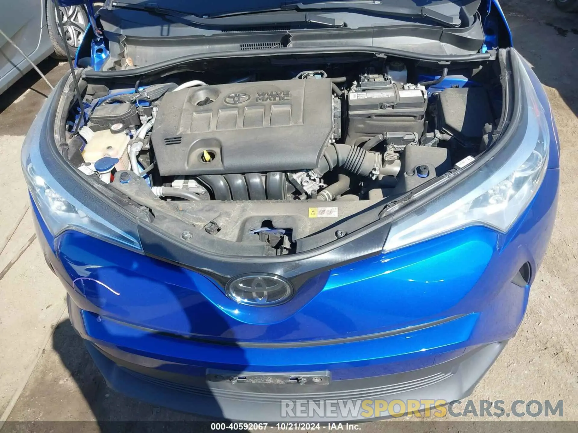 10 Photograph of a damaged car NMTKHMBX0KR082510 TOYOTA C-HR 2019
