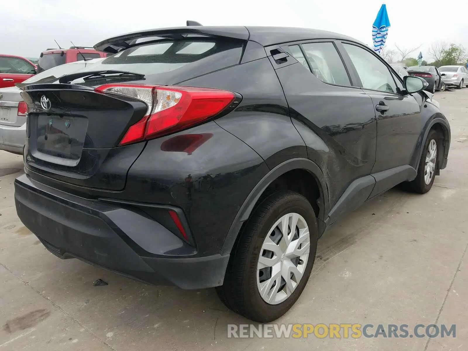 4 Photograph of a damaged car NMTKHMBX0KR083138 TOYOTA C-HR 2019