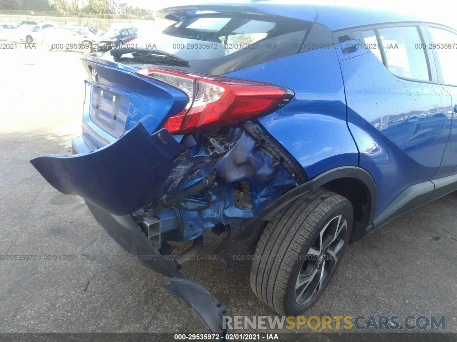 6 Photograph of a damaged car NMTKHMBX0KR085018 TOYOTA C-HR 2019