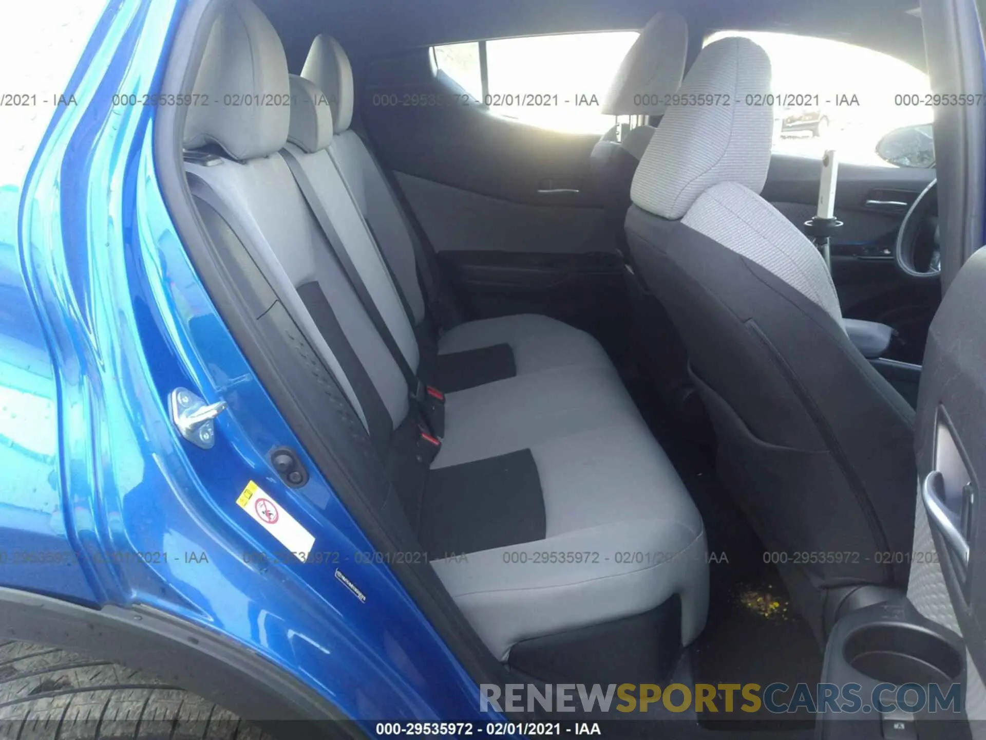 8 Photograph of a damaged car NMTKHMBX0KR085018 TOYOTA C-HR 2019