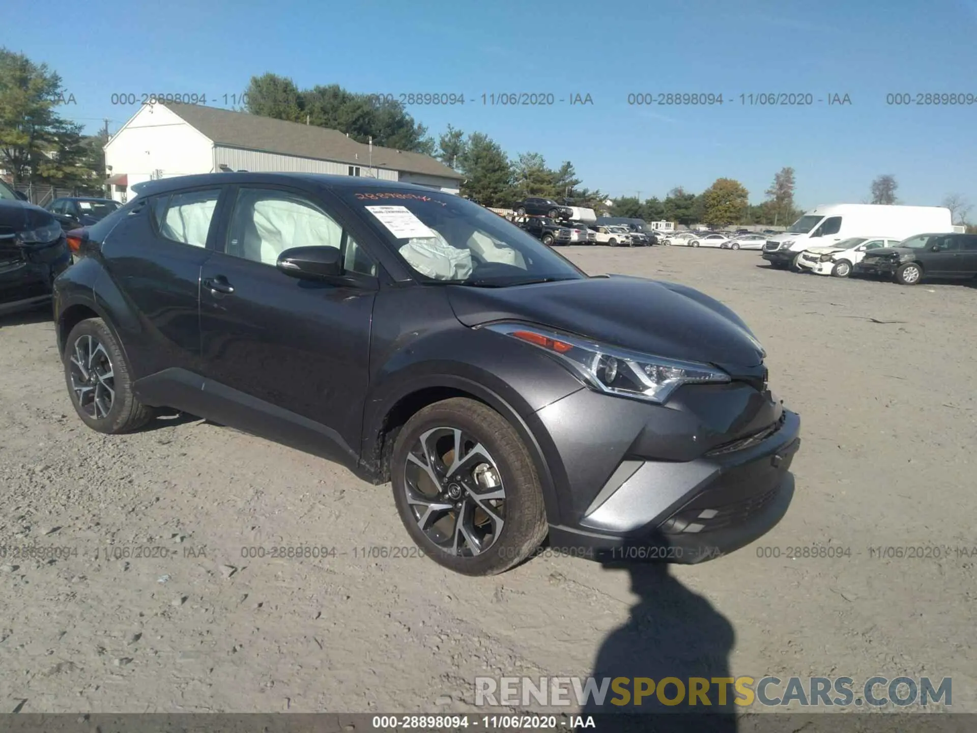 1 Photograph of a damaged car NMTKHMBX0KR095421 TOYOTA C-HR 2019