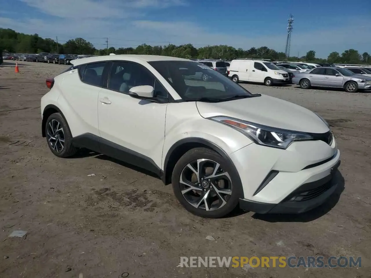 4 Фотография поврежденного автомобиля NMTKHMBX0KR100407 TOYOTA C-HR 2019