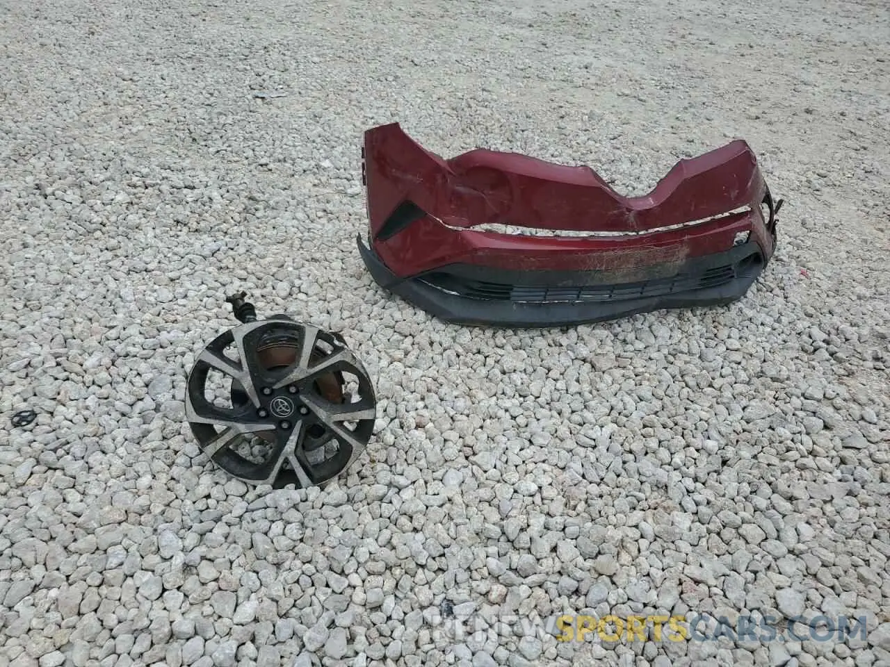 13 Photograph of a damaged car NMTKHMBX1KR072777 TOYOTA C-HR 2019
