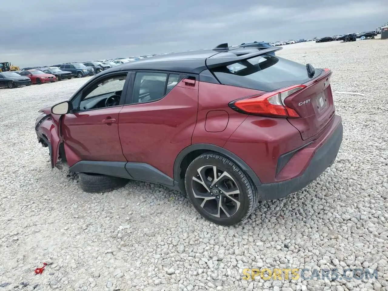 2 Photograph of a damaged car NMTKHMBX1KR072777 TOYOTA C-HR 2019