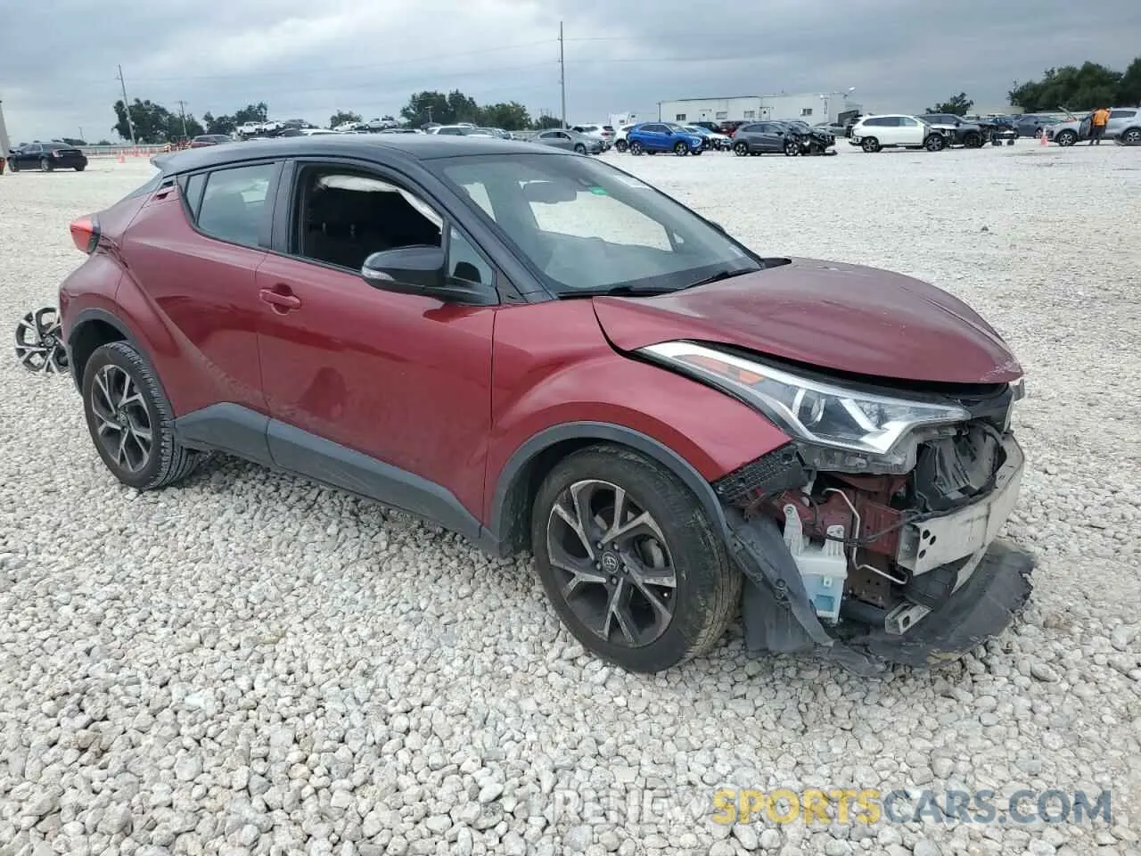 4 Photograph of a damaged car NMTKHMBX1KR072777 TOYOTA C-HR 2019