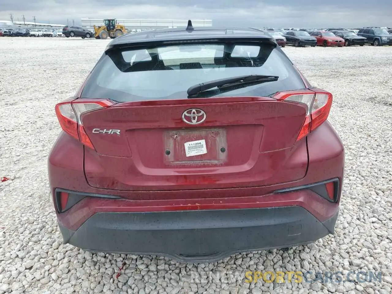 6 Photograph of a damaged car NMTKHMBX1KR072777 TOYOTA C-HR 2019