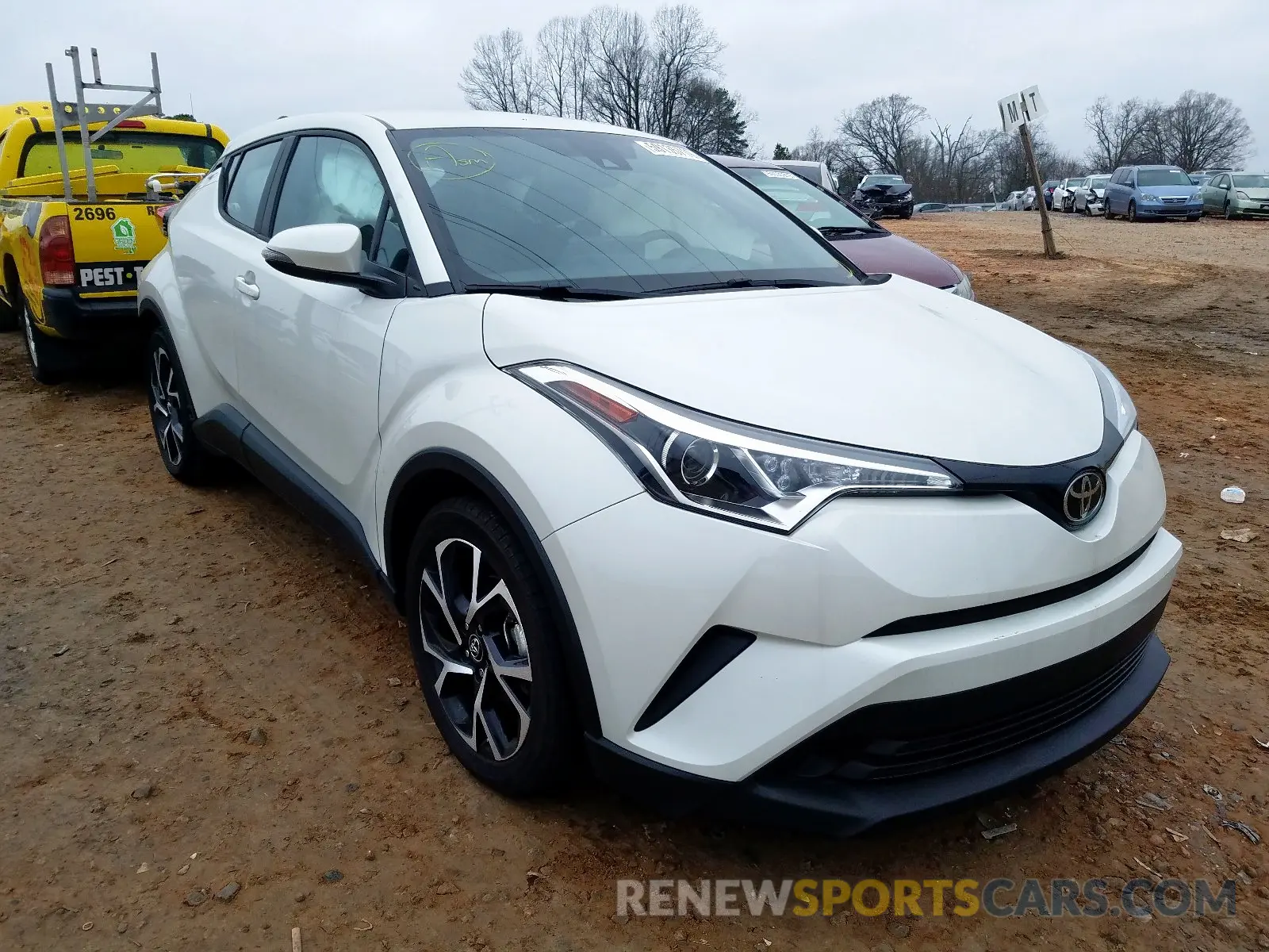 1 Photograph of a damaged car NMTKHMBX1KR079437 TOYOTA C-HR 2019
