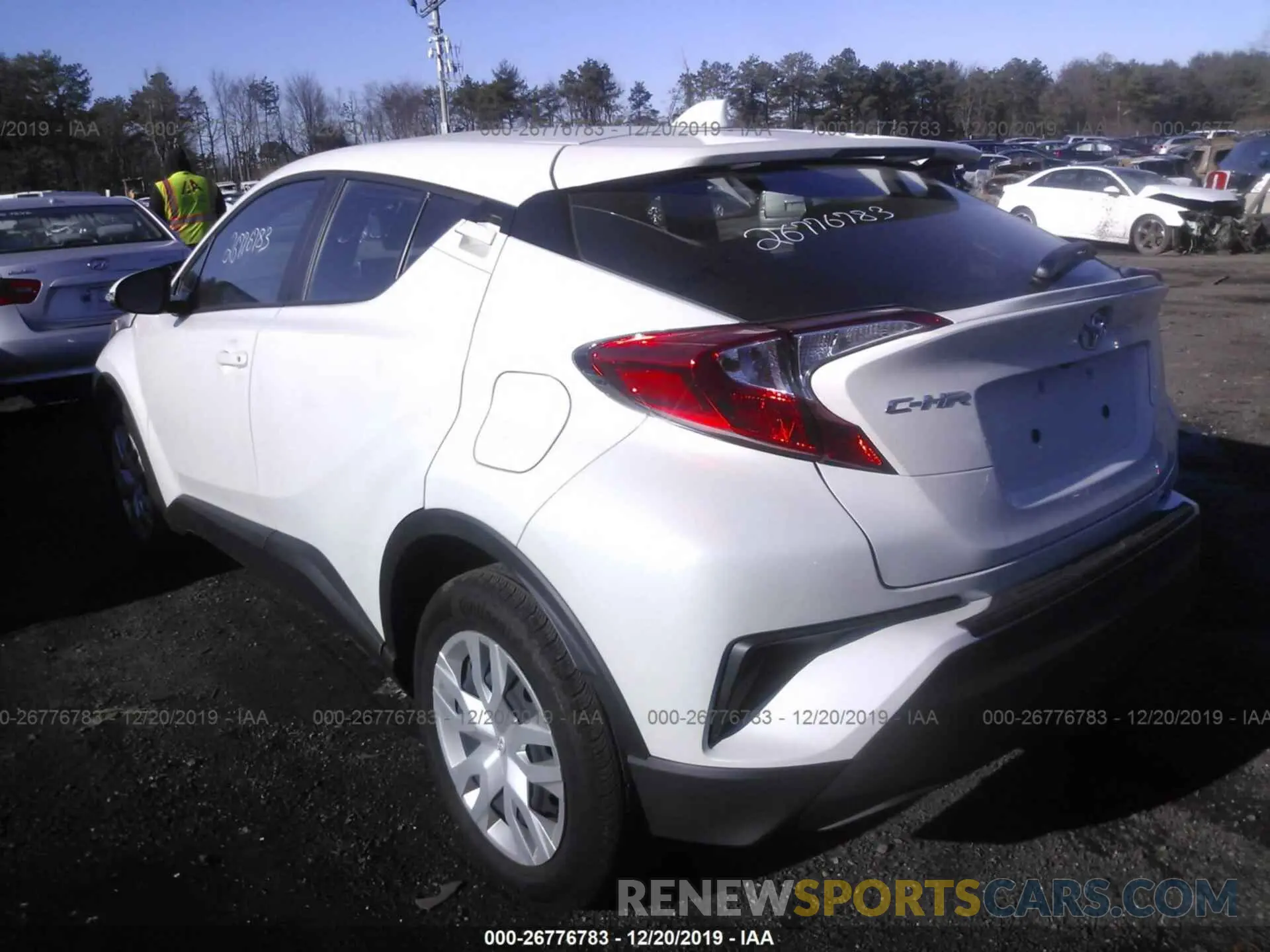 3 Photograph of a damaged car NMTKHMBX1KR080801 TOYOTA C-HR 2019