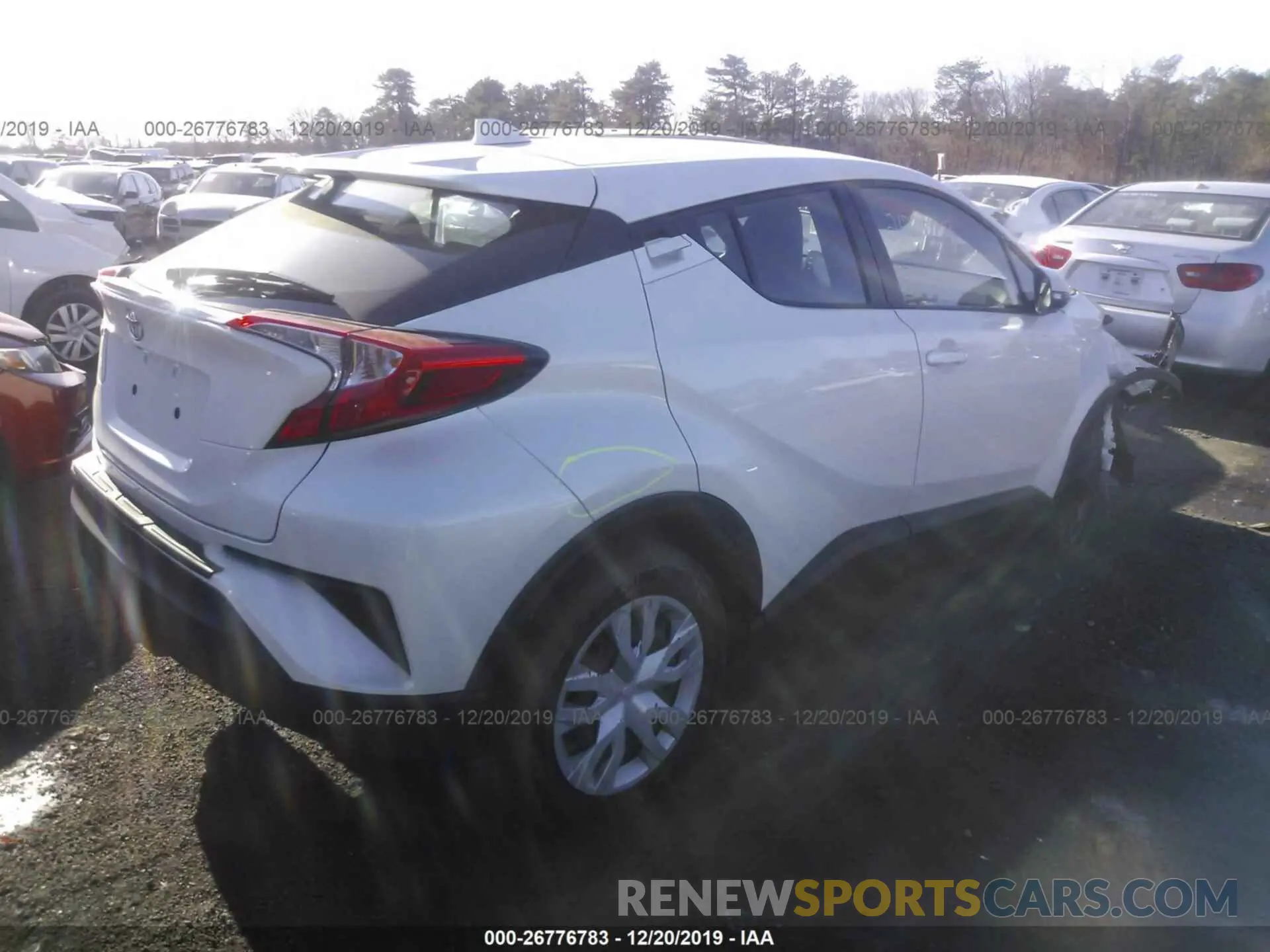 4 Photograph of a damaged car NMTKHMBX1KR080801 TOYOTA C-HR 2019