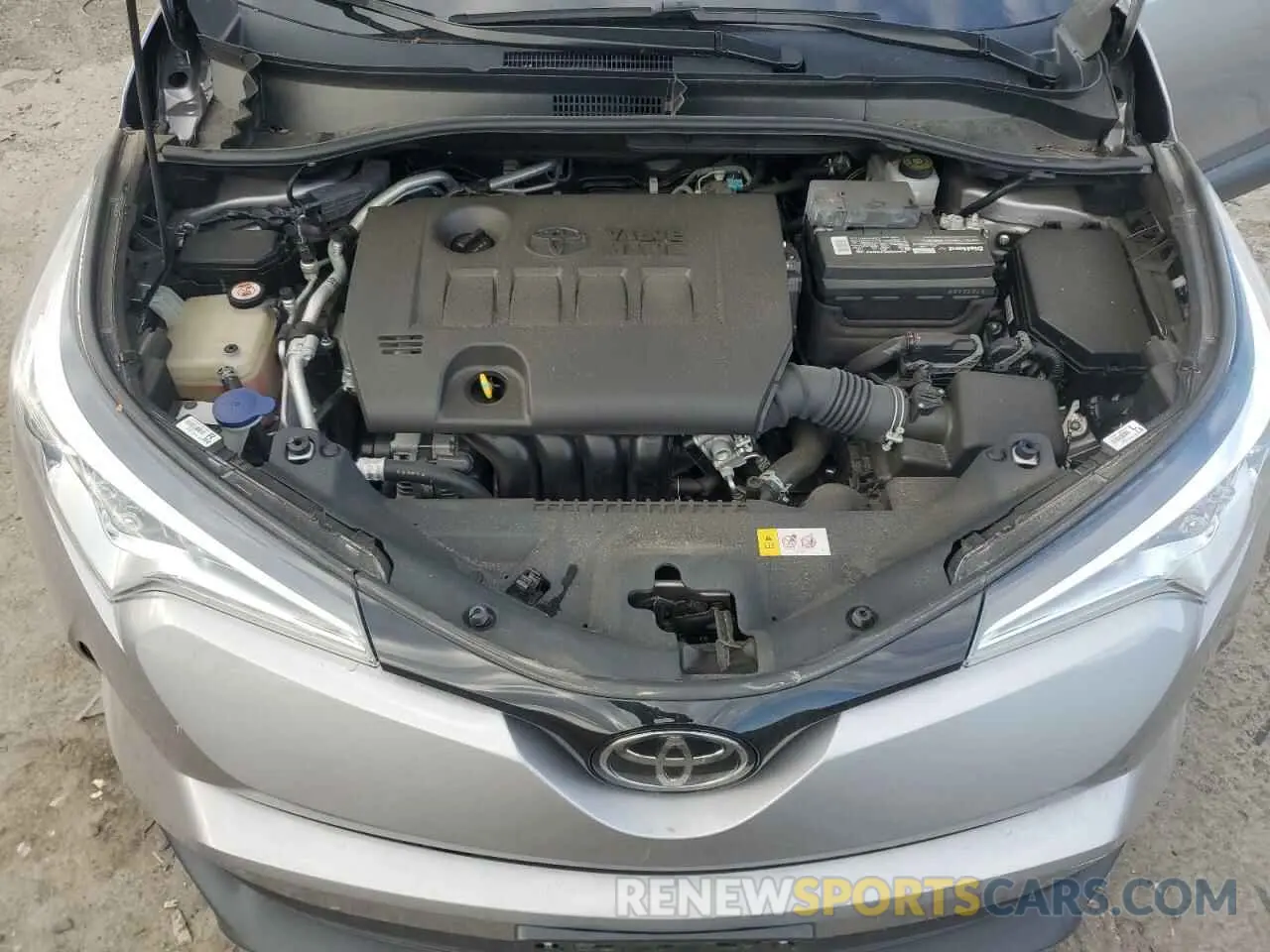 14 Фотография поврежденного автомобиля NMTKHMBX1KR087246 TOYOTA C-HR 2019