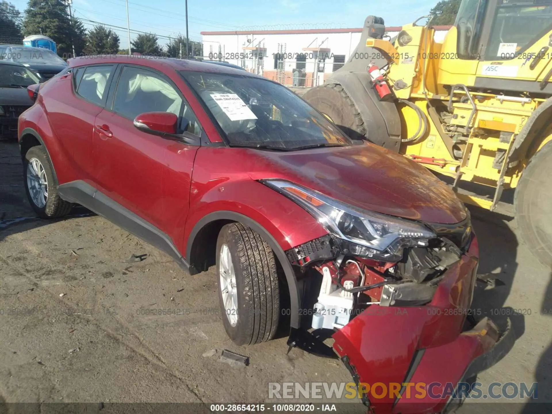 6 Photograph of a damaged car NMTKHMBX2KR085182 TOYOTA C-HR 2019