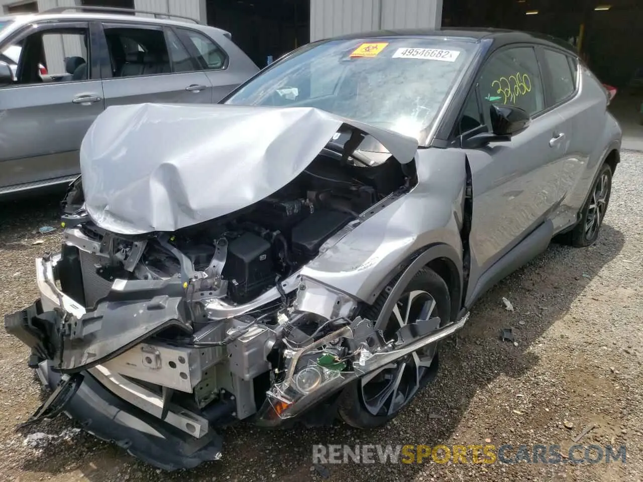 2 Photograph of a damaged car NMTKHMBX2KR085666 TOYOTA C-HR 2019