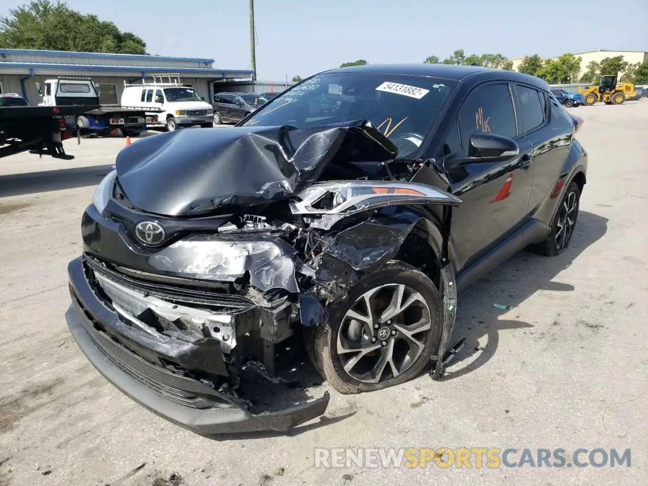2 Фотография поврежденного автомобиля NMTKHMBX2KR089622 TOYOTA C-HR 2019