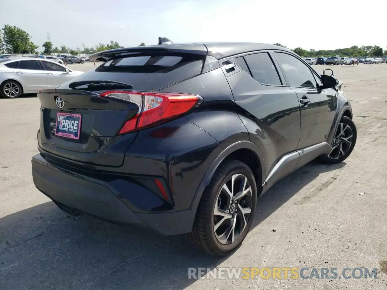 4 Фотография поврежденного автомобиля NMTKHMBX2KR089622 TOYOTA C-HR 2019