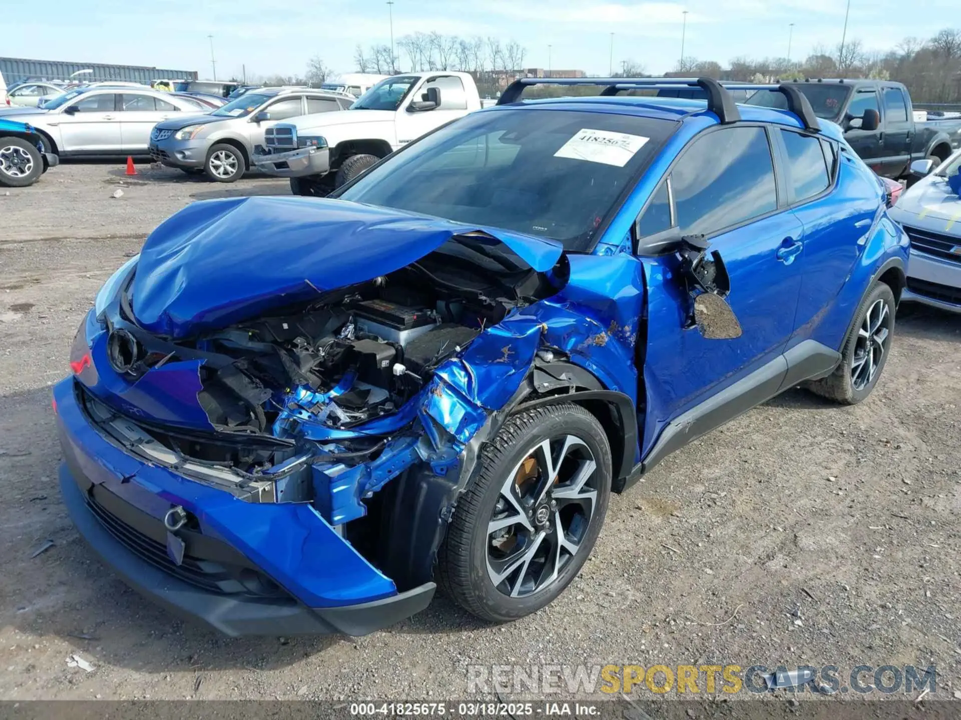 6 Фотография поврежденного автомобиля NMTKHMBX2KR091404 TOYOTA C-HR 2019