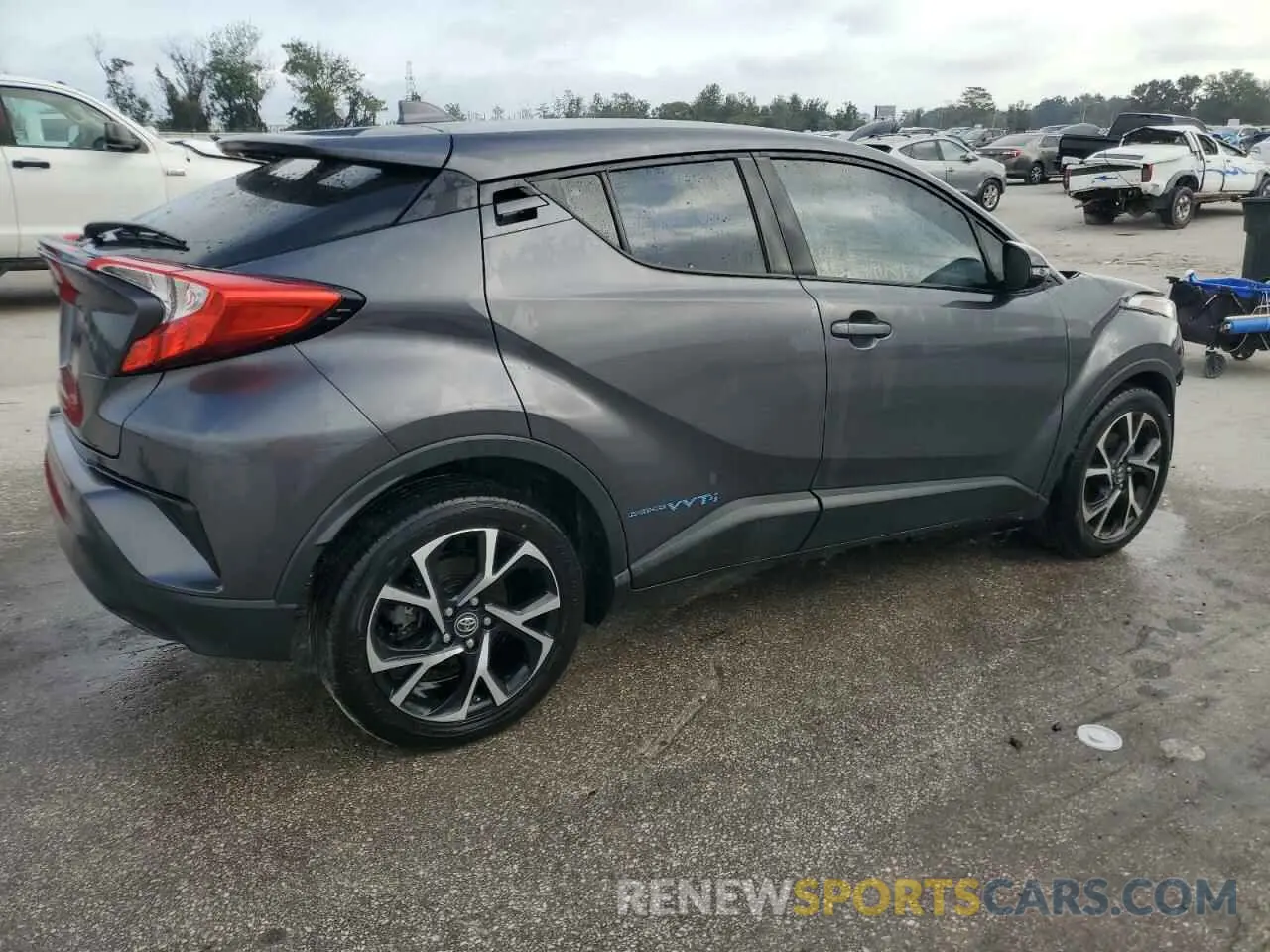 3 Фотография поврежденного автомобиля NMTKHMBX2KR100909 TOYOTA C-HR 2019