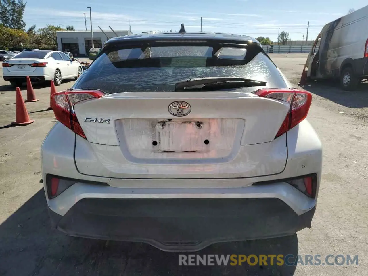 6 Photograph of a damaged car NMTKHMBX3KR075311 TOYOTA C-HR 2019