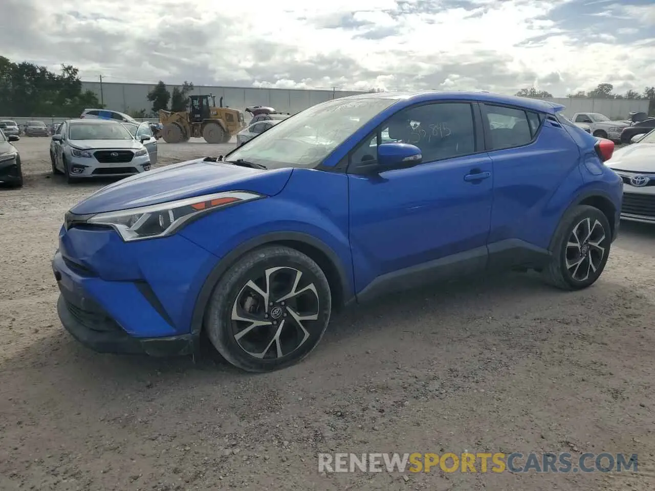 1 Фотография поврежденного автомобиля NMTKHMBX3KR079181 TOYOTA C-HR 2019