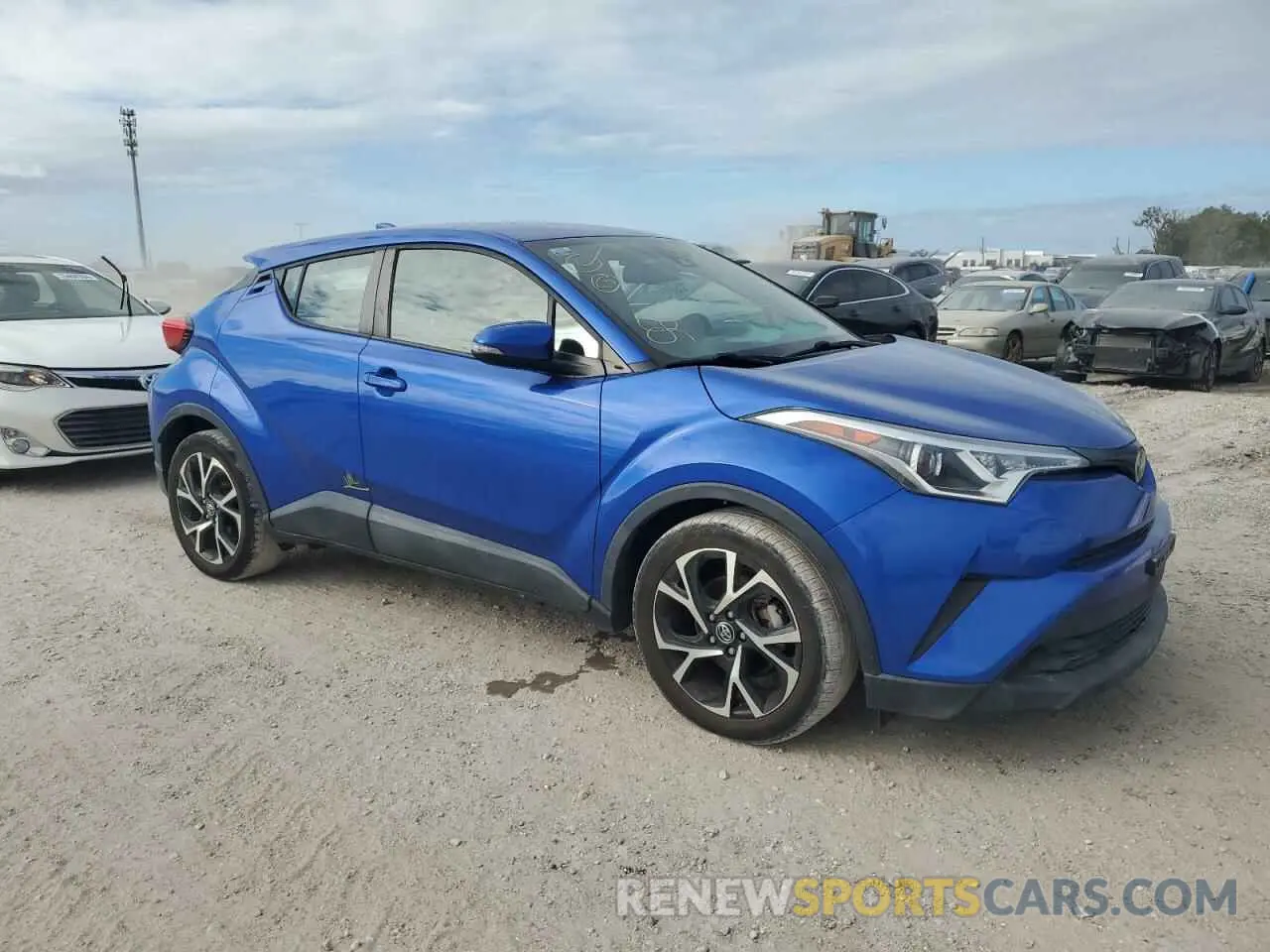 4 Фотография поврежденного автомобиля NMTKHMBX3KR079181 TOYOTA C-HR 2019
