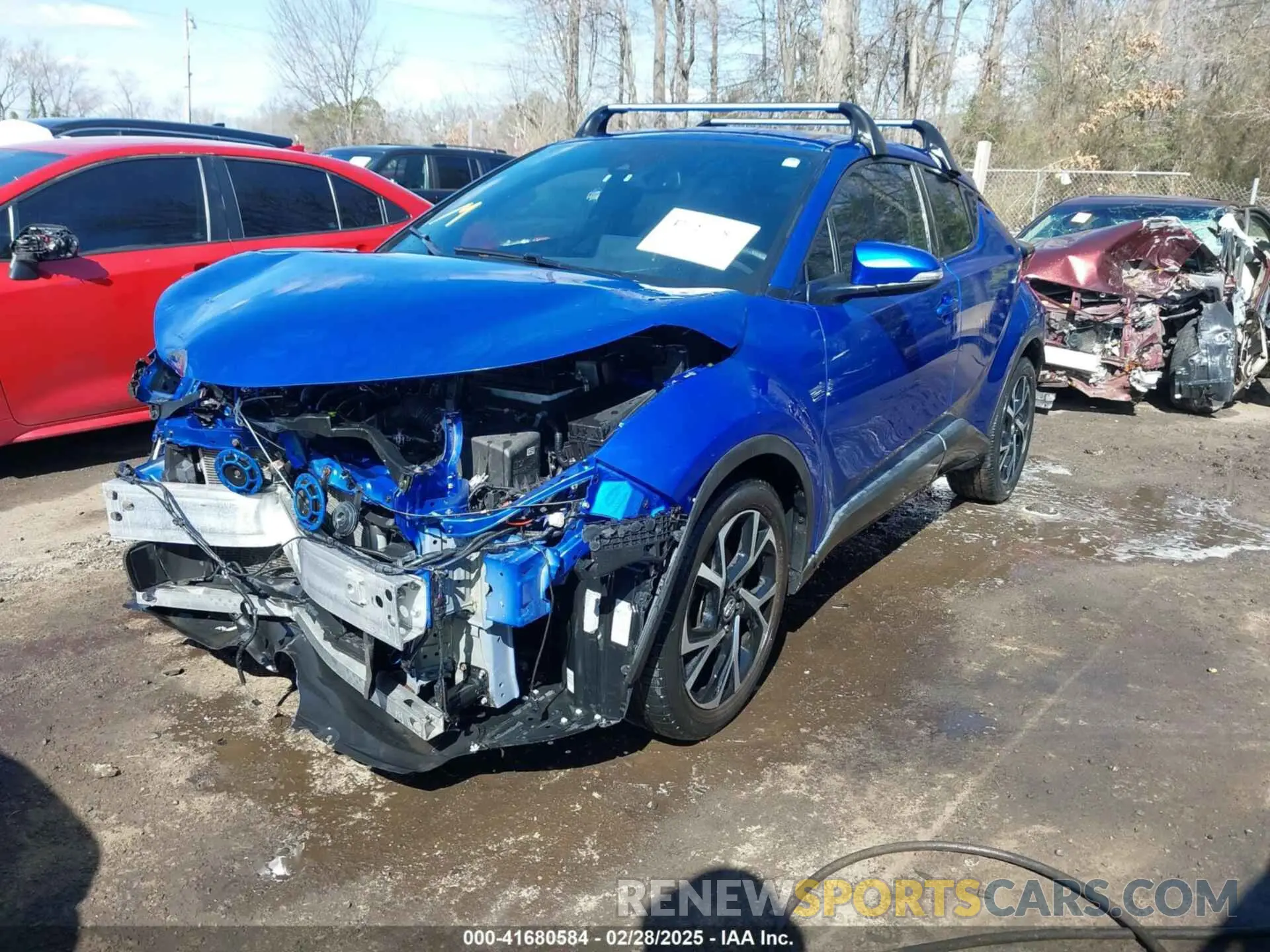 2 Photograph of a damaged car NMTKHMBX3KR094960 TOYOTA C-HR 2019