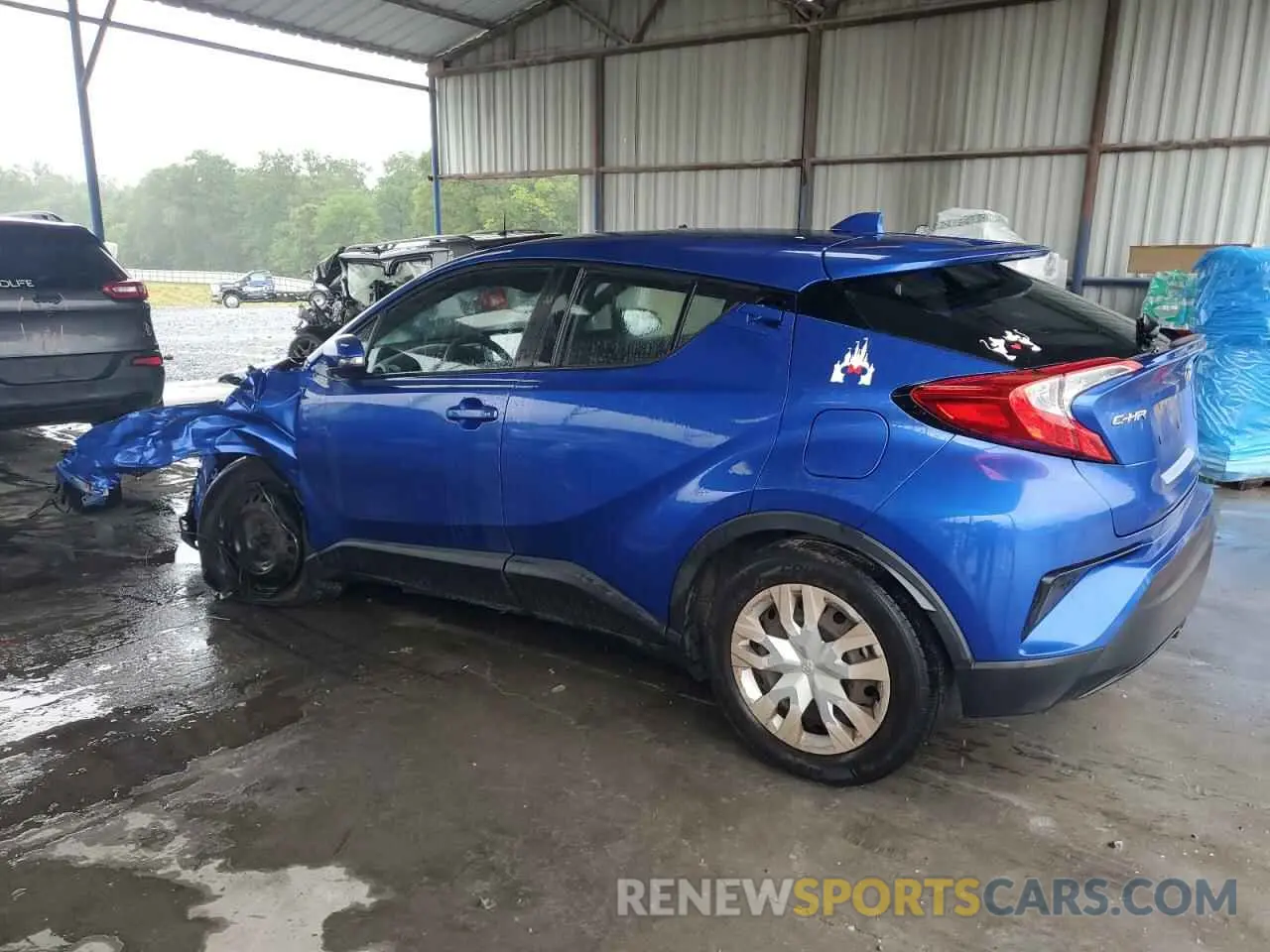 2 Фотография поврежденного автомобиля NMTKHMBX3KR101213 TOYOTA C-HR 2019