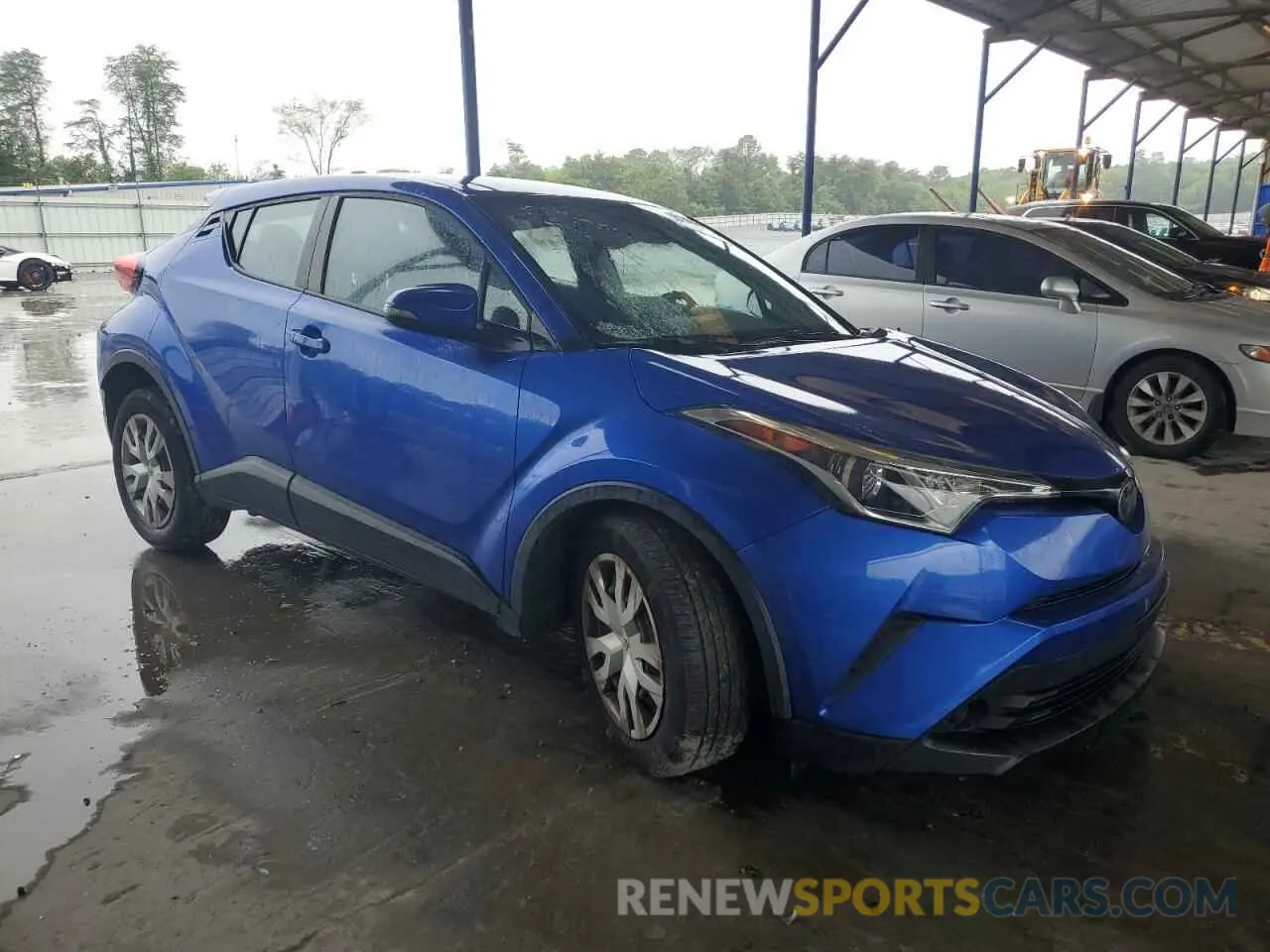 4 Фотография поврежденного автомобиля NMTKHMBX3KR101213 TOYOTA C-HR 2019