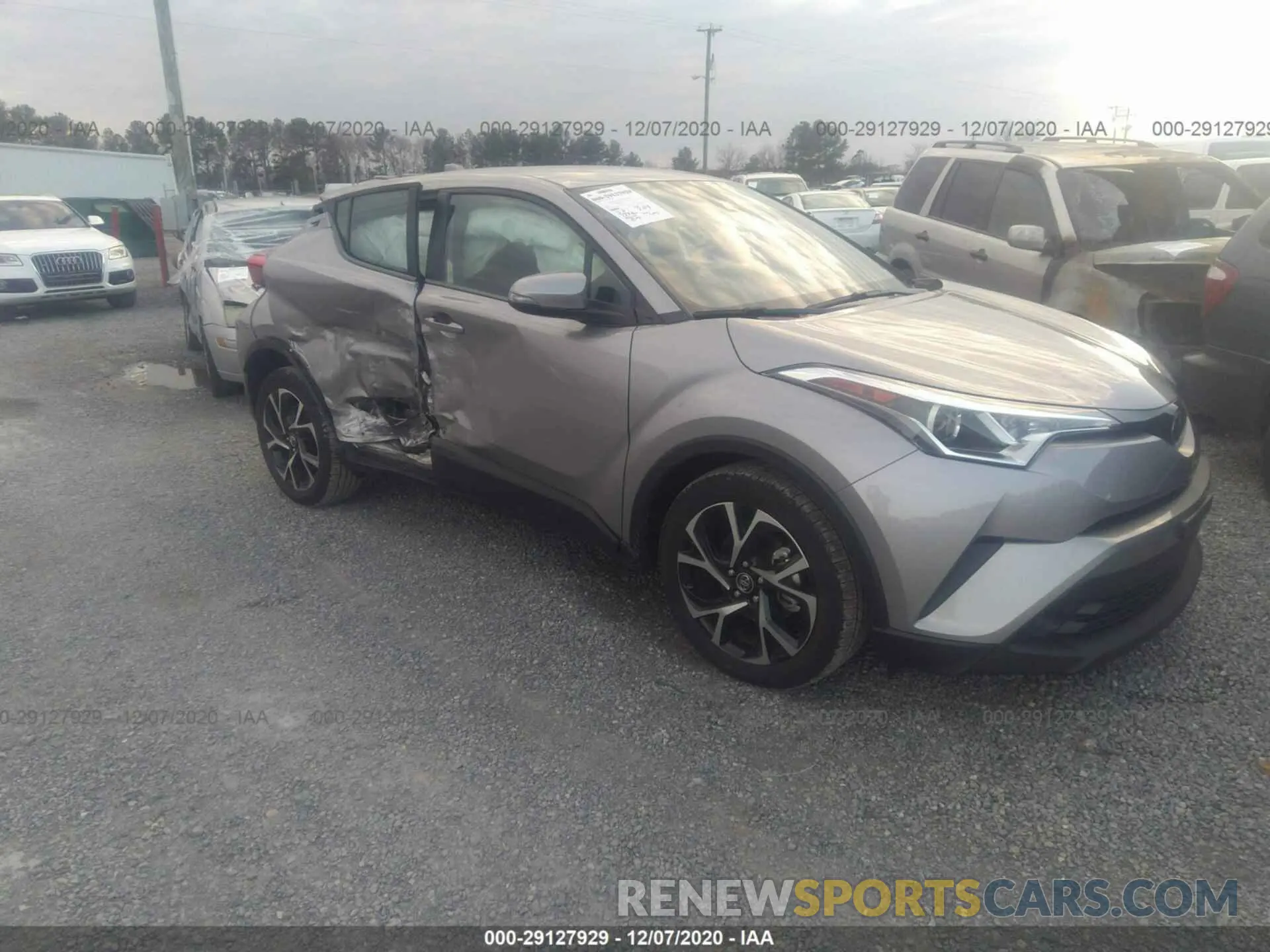 1 Photograph of a damaged car NMTKHMBX3KR101485 TOYOTA C-HR 2019