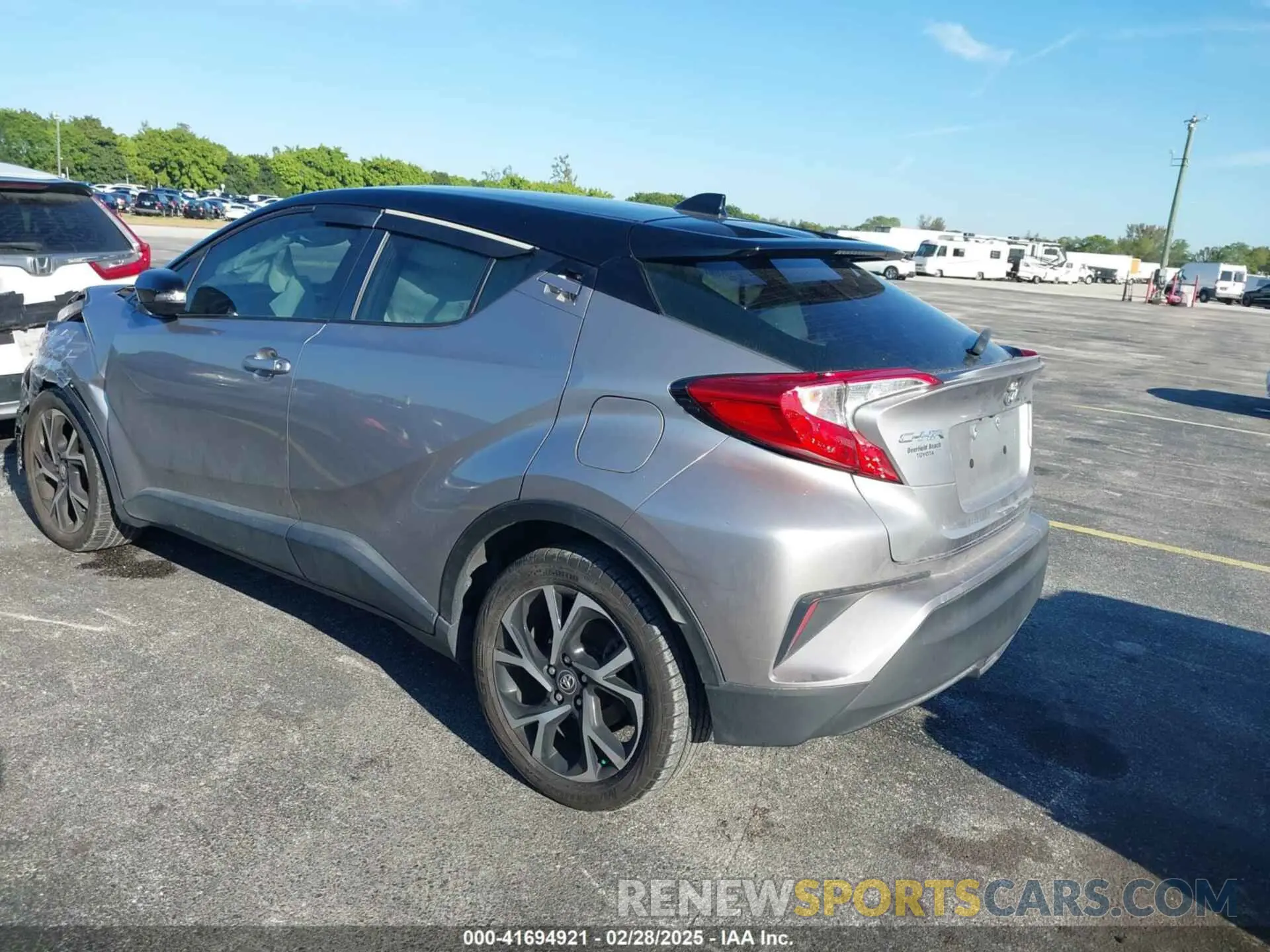 3 Фотография поврежденного автомобиля NMTKHMBX4KR082574 TOYOTA C-HR 2019