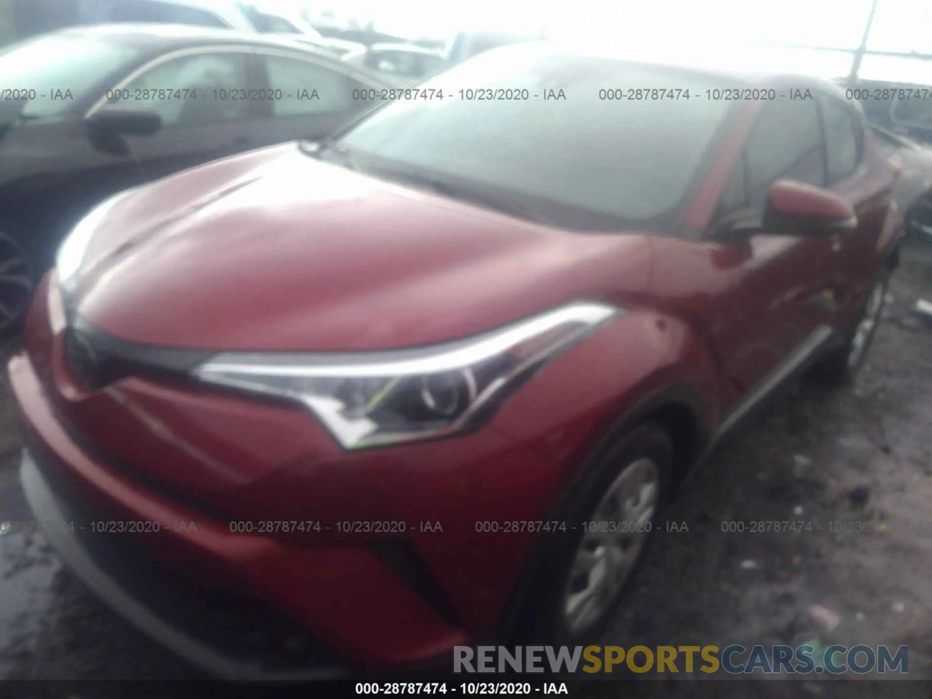 2 Photograph of a damaged car NMTKHMBX4KR096314 TOYOTA C-HR 2019