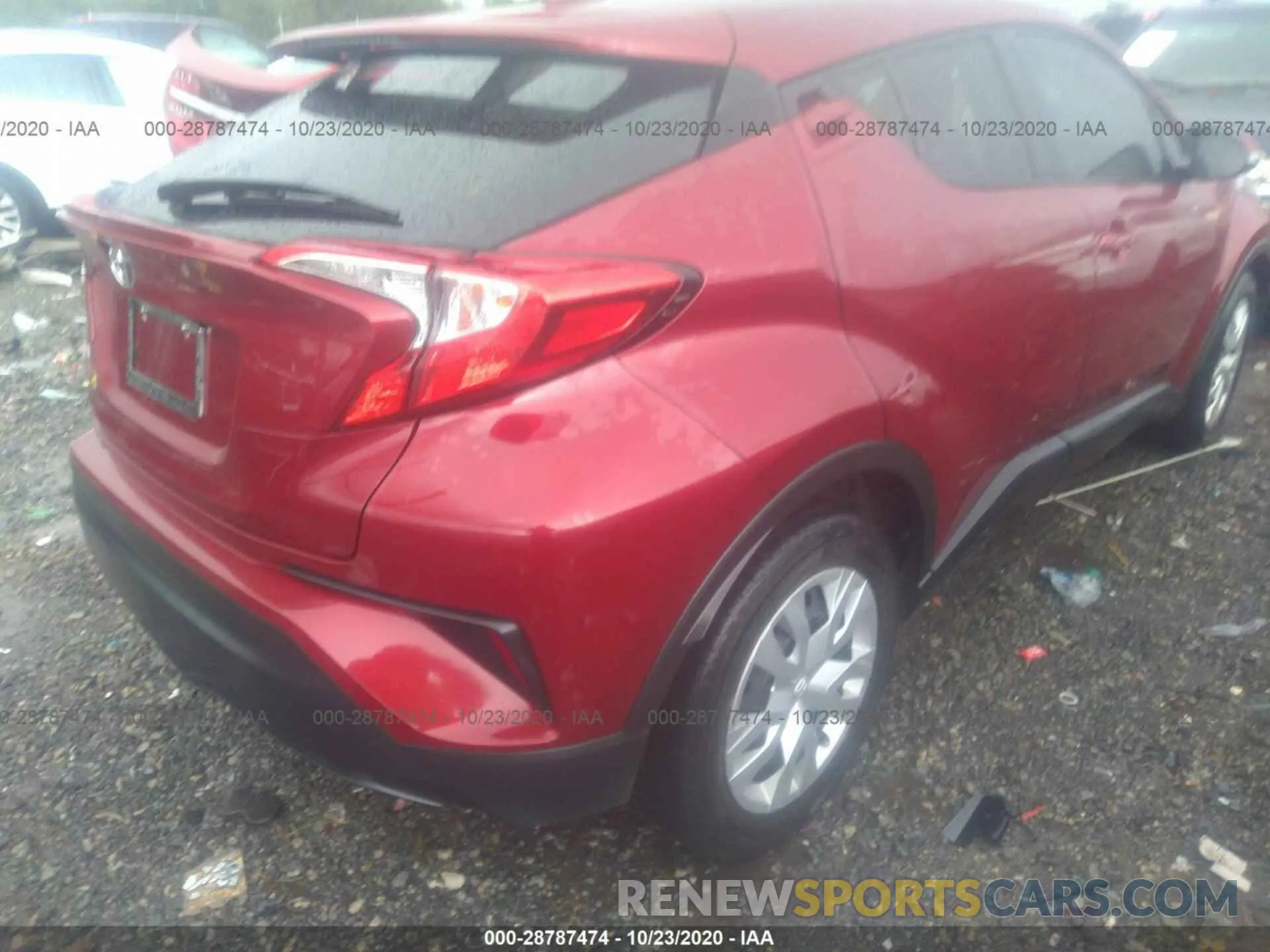 4 Photograph of a damaged car NMTKHMBX4KR096314 TOYOTA C-HR 2019