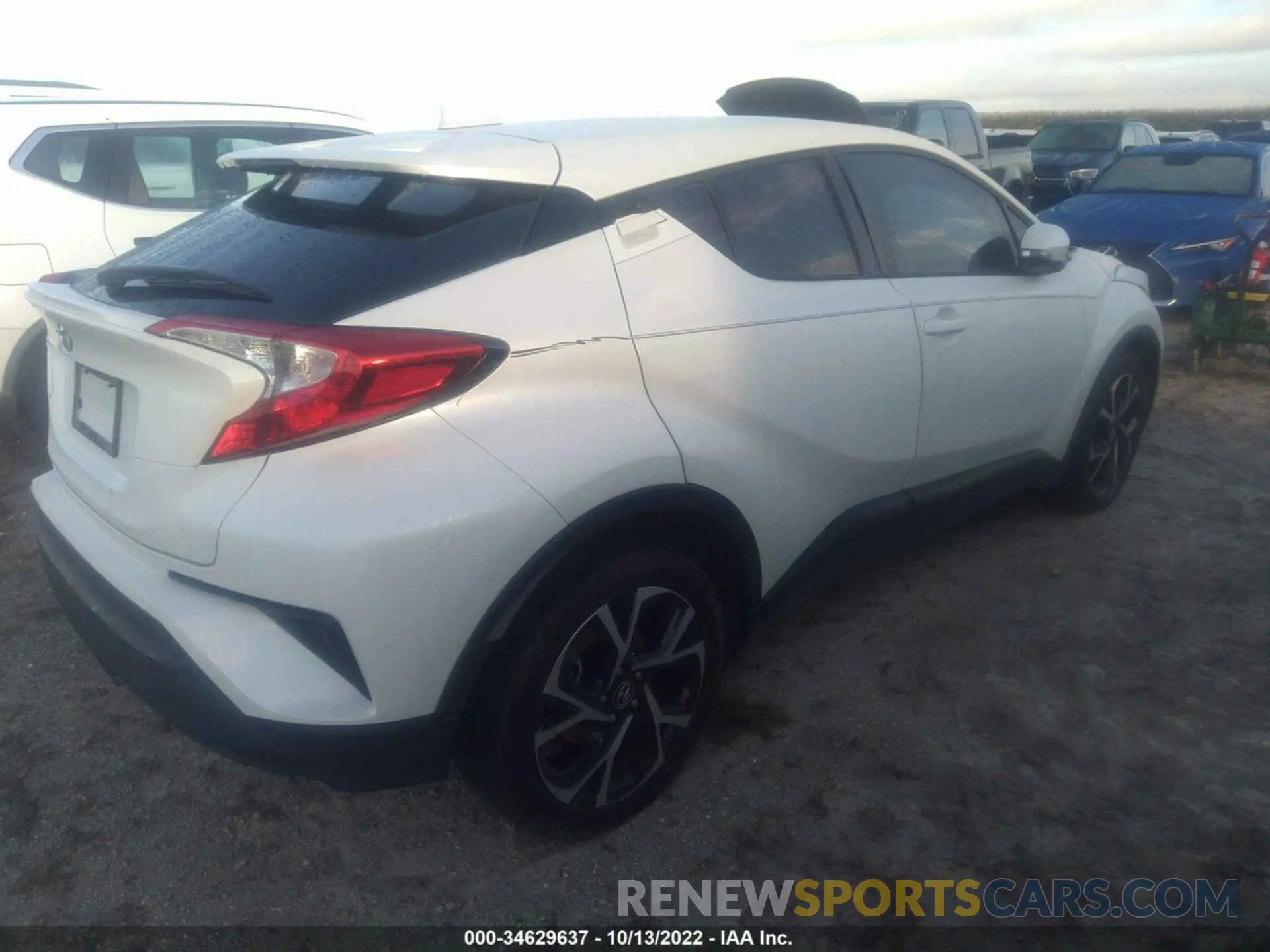 4 Photograph of a damaged car NMTKHMBX5KR080302 TOYOTA C-HR 2019