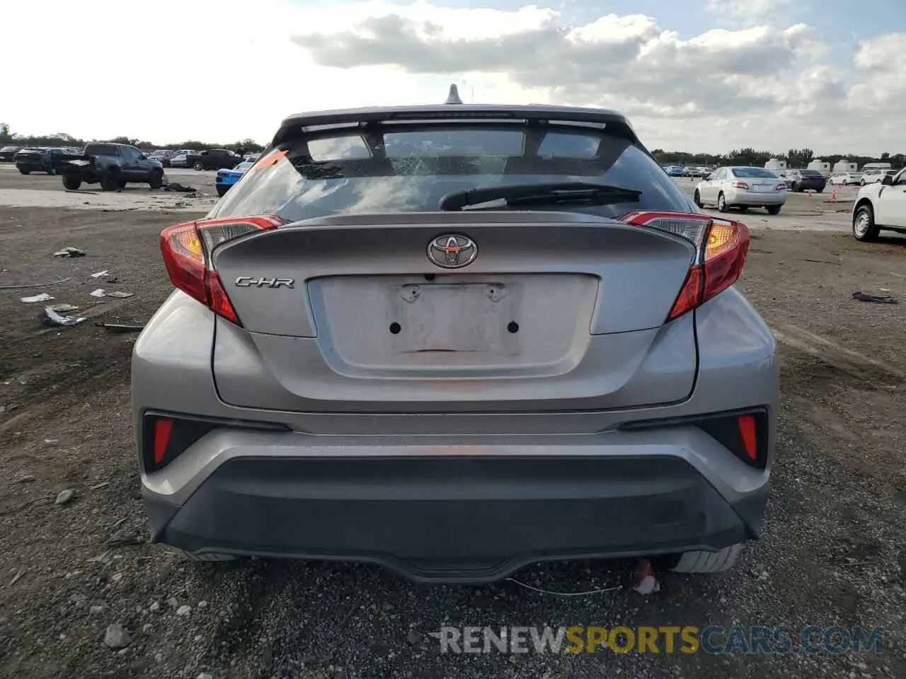 6 Photograph of a damaged car NMTKHMBX5KR083796 TOYOTA C-HR 2019
