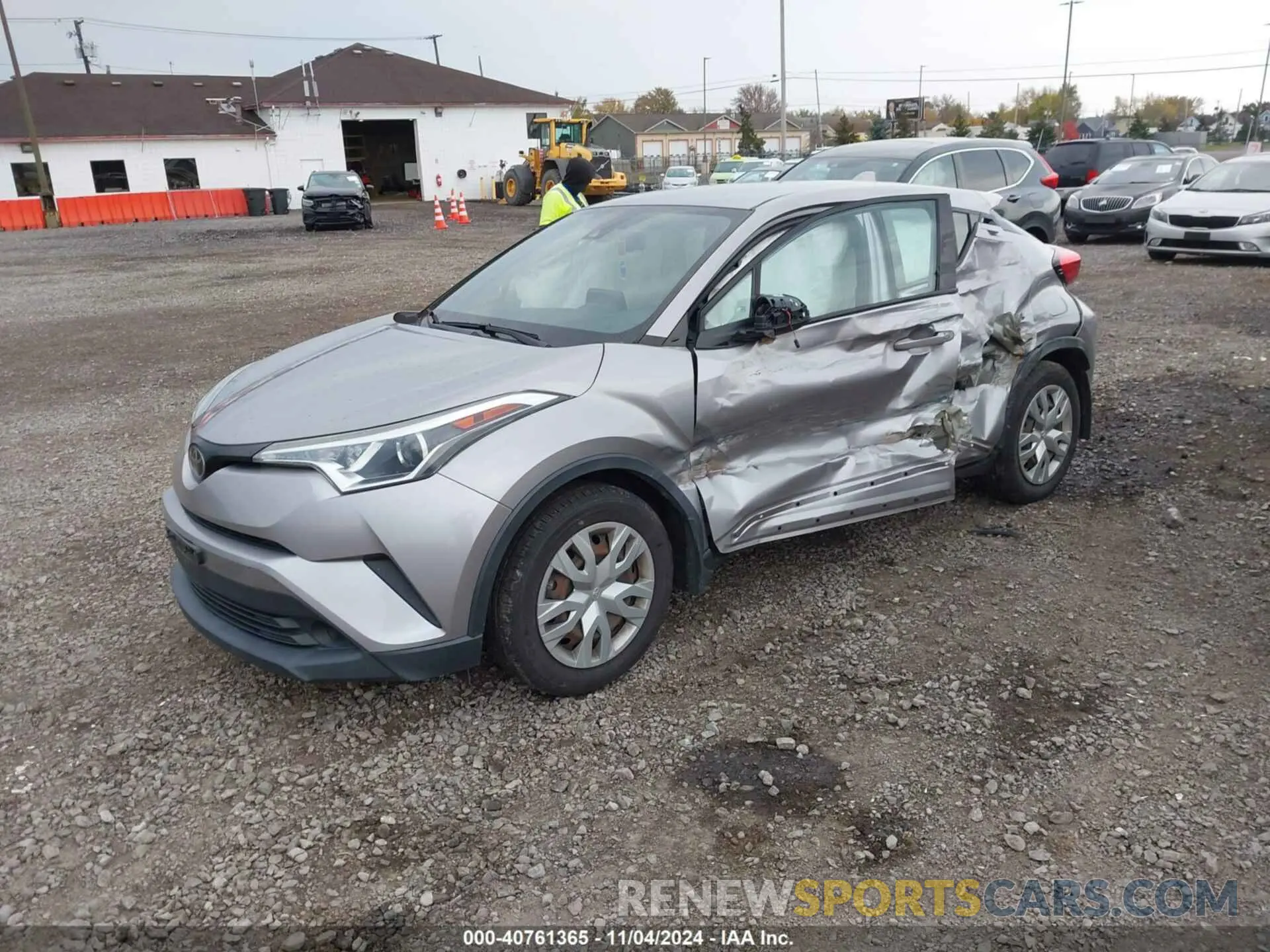 2 Photograph of a damaged car NMTKHMBX5KR095267 TOYOTA C-HR 2019