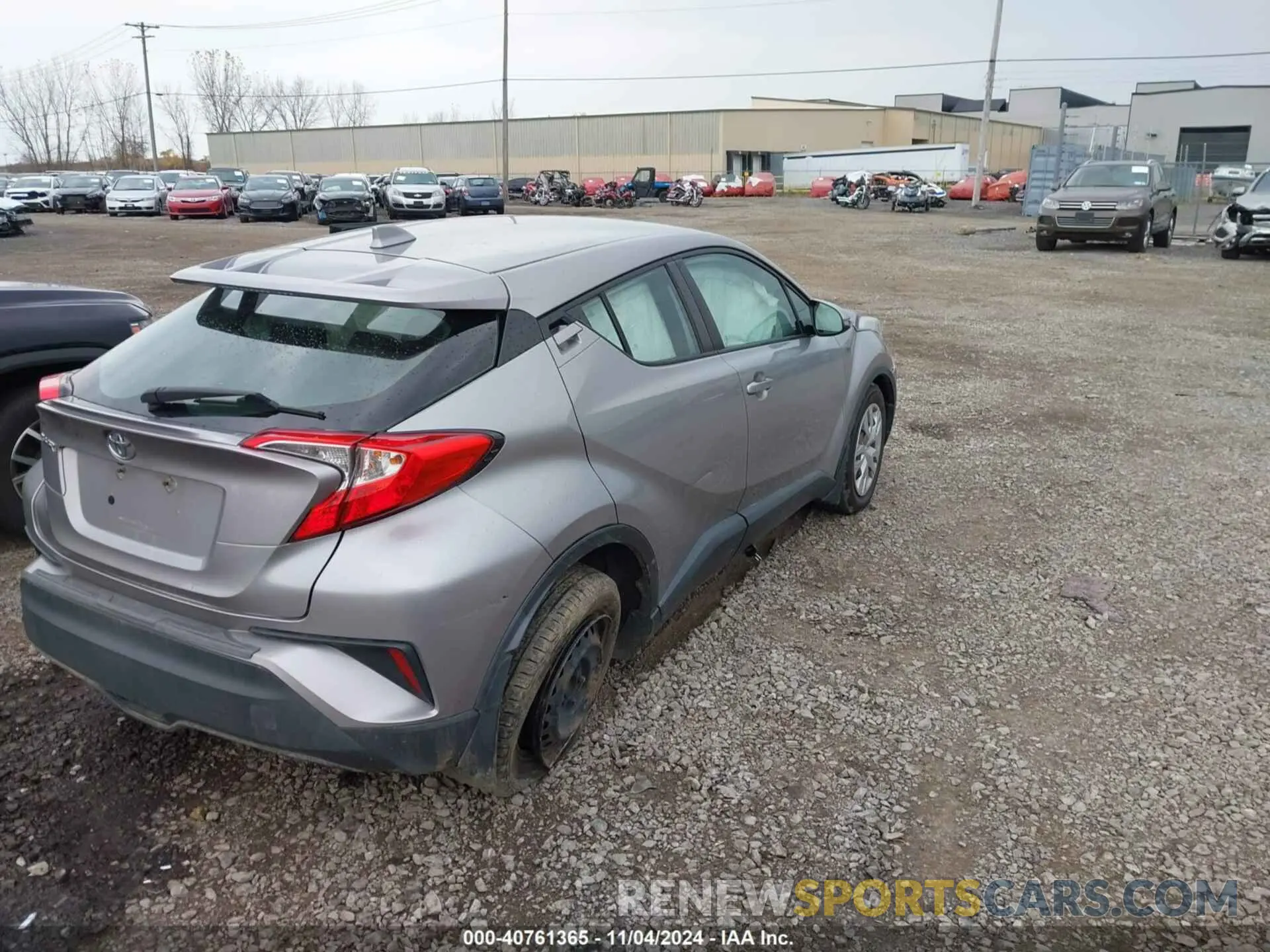 4 Photograph of a damaged car NMTKHMBX5KR095267 TOYOTA C-HR 2019