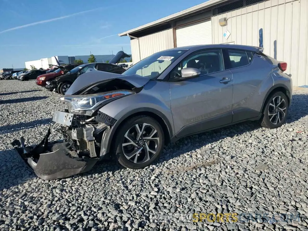 1 Photograph of a damaged car NMTKHMBX6KR070507 TOYOTA C-HR 2019