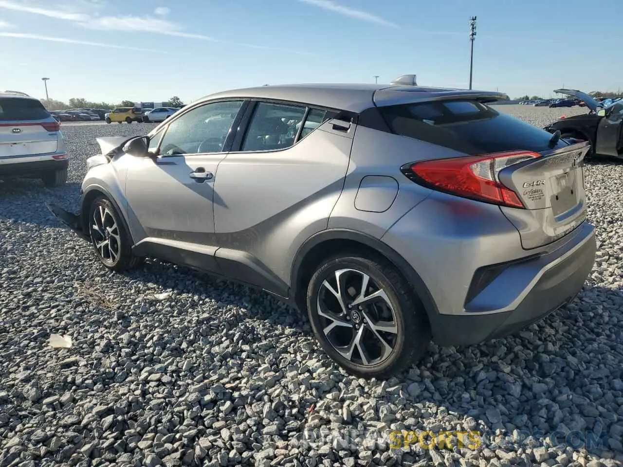 2 Photograph of a damaged car NMTKHMBX6KR070507 TOYOTA C-HR 2019