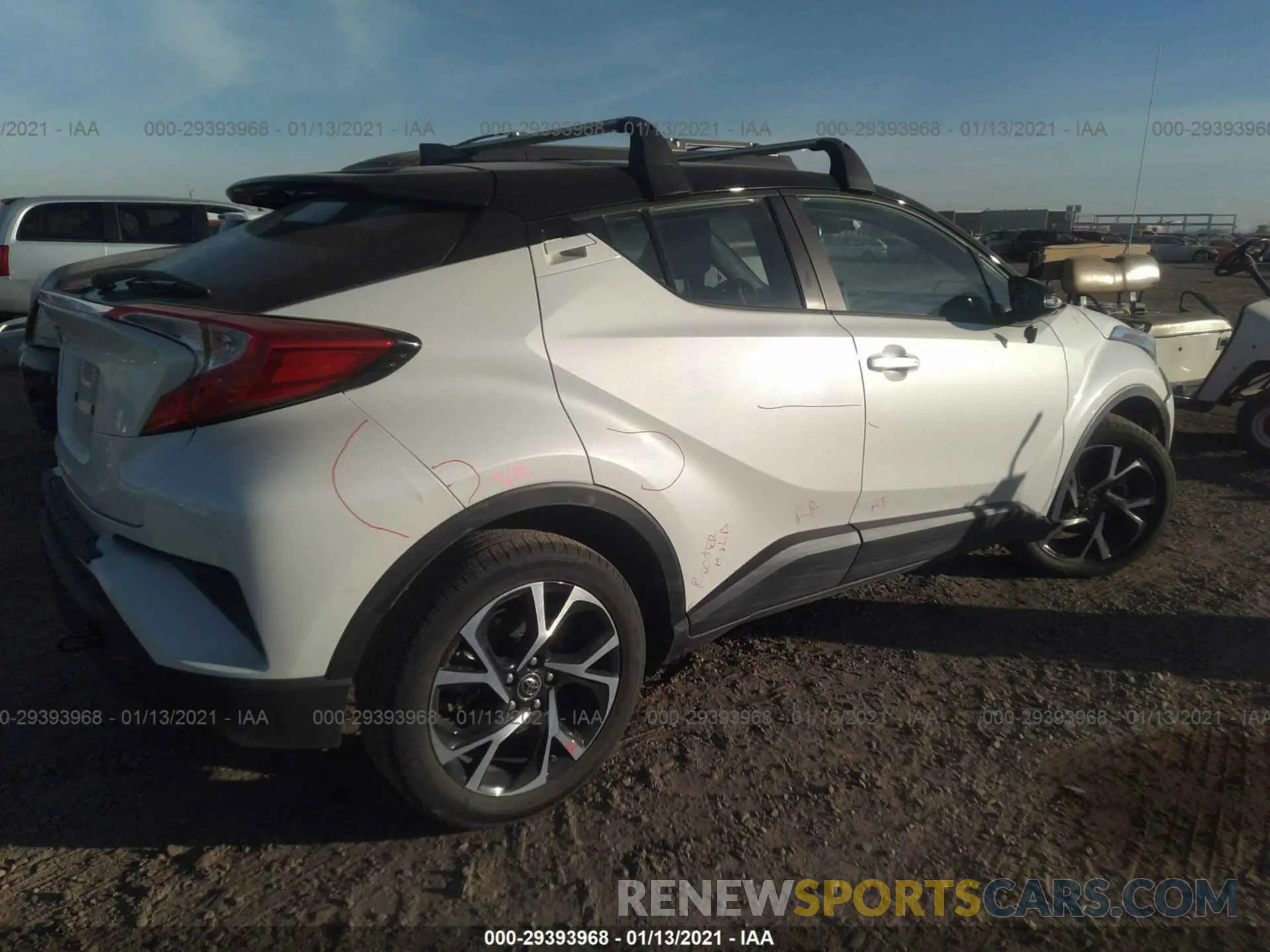 4 Photograph of a damaged car NMTKHMBX6KR072242 TOYOTA C-HR 2019