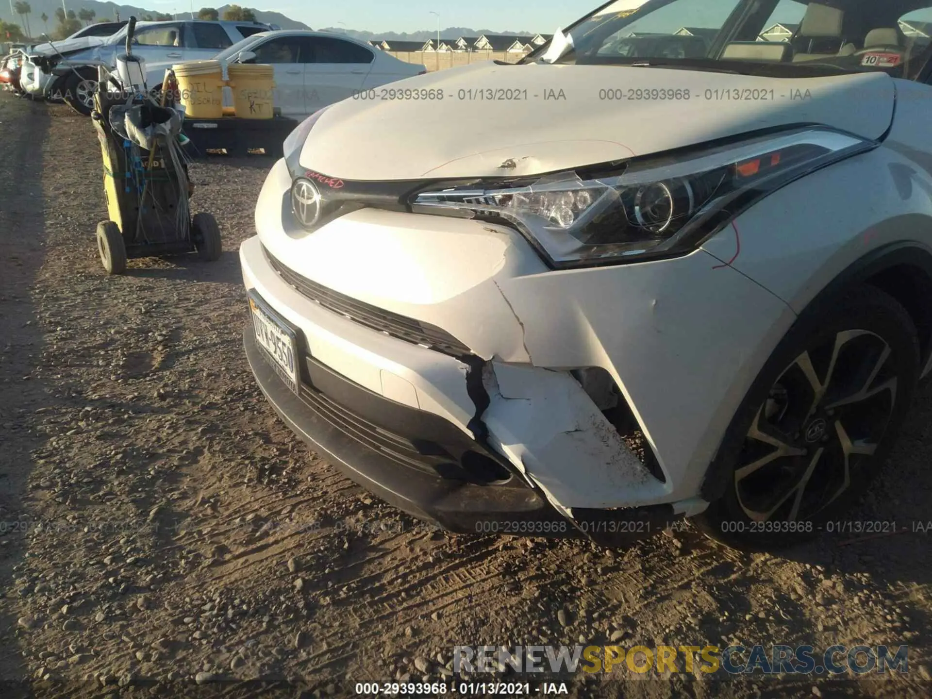 6 Photograph of a damaged car NMTKHMBX6KR072242 TOYOTA C-HR 2019