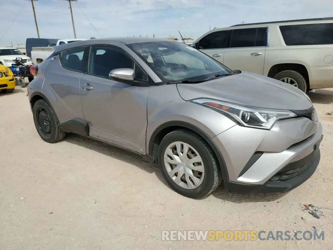 4 Photograph of a damaged car NMTKHMBX6KR087226 TOYOTA C-HR 2019