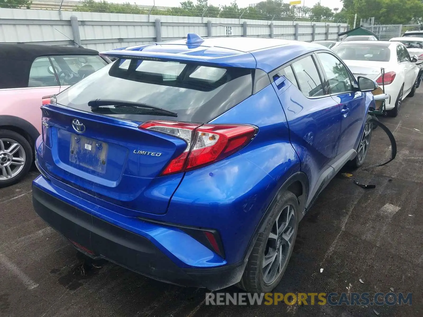 4 Photograph of a damaged car NMTKHMBX7KR073450 TOYOTA C-HR 2019