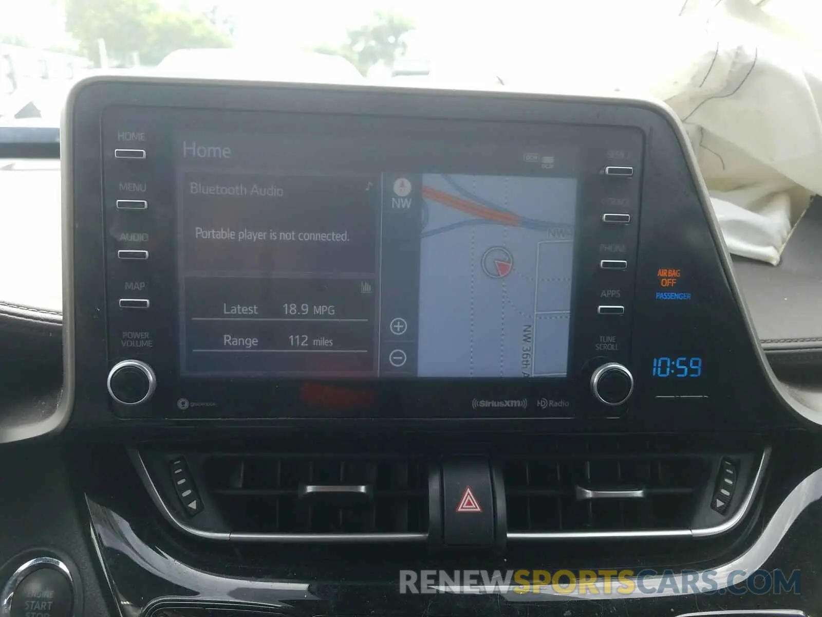 9 Photograph of a damaged car NMTKHMBX7KR073450 TOYOTA C-HR 2019