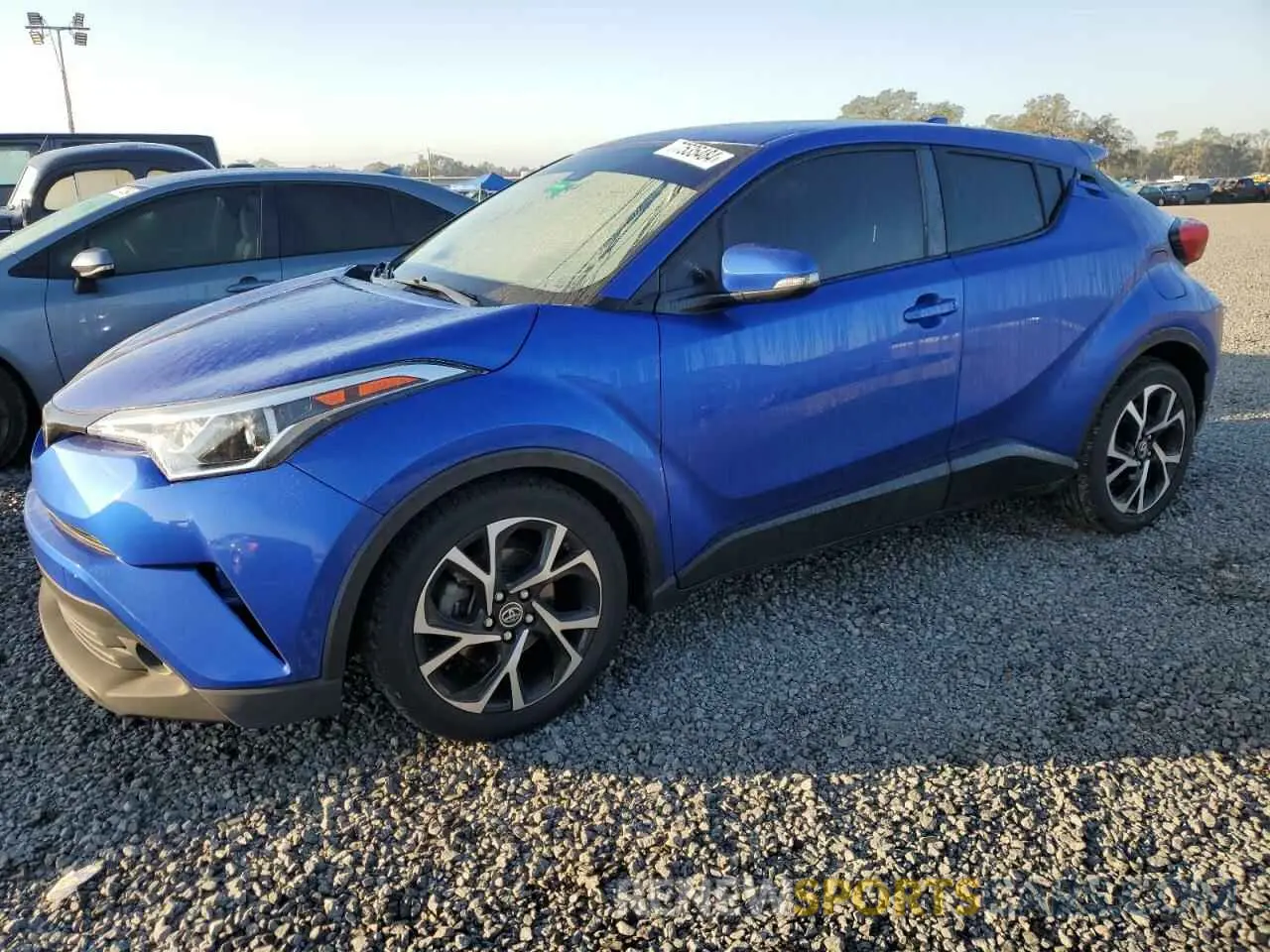 1 Photograph of a damaged car NMTKHMBX7KR076462 TOYOTA C-HR 2019