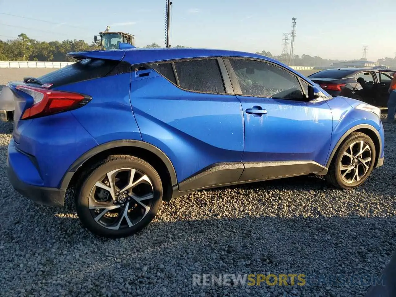 3 Photograph of a damaged car NMTKHMBX7KR076462 TOYOTA C-HR 2019
