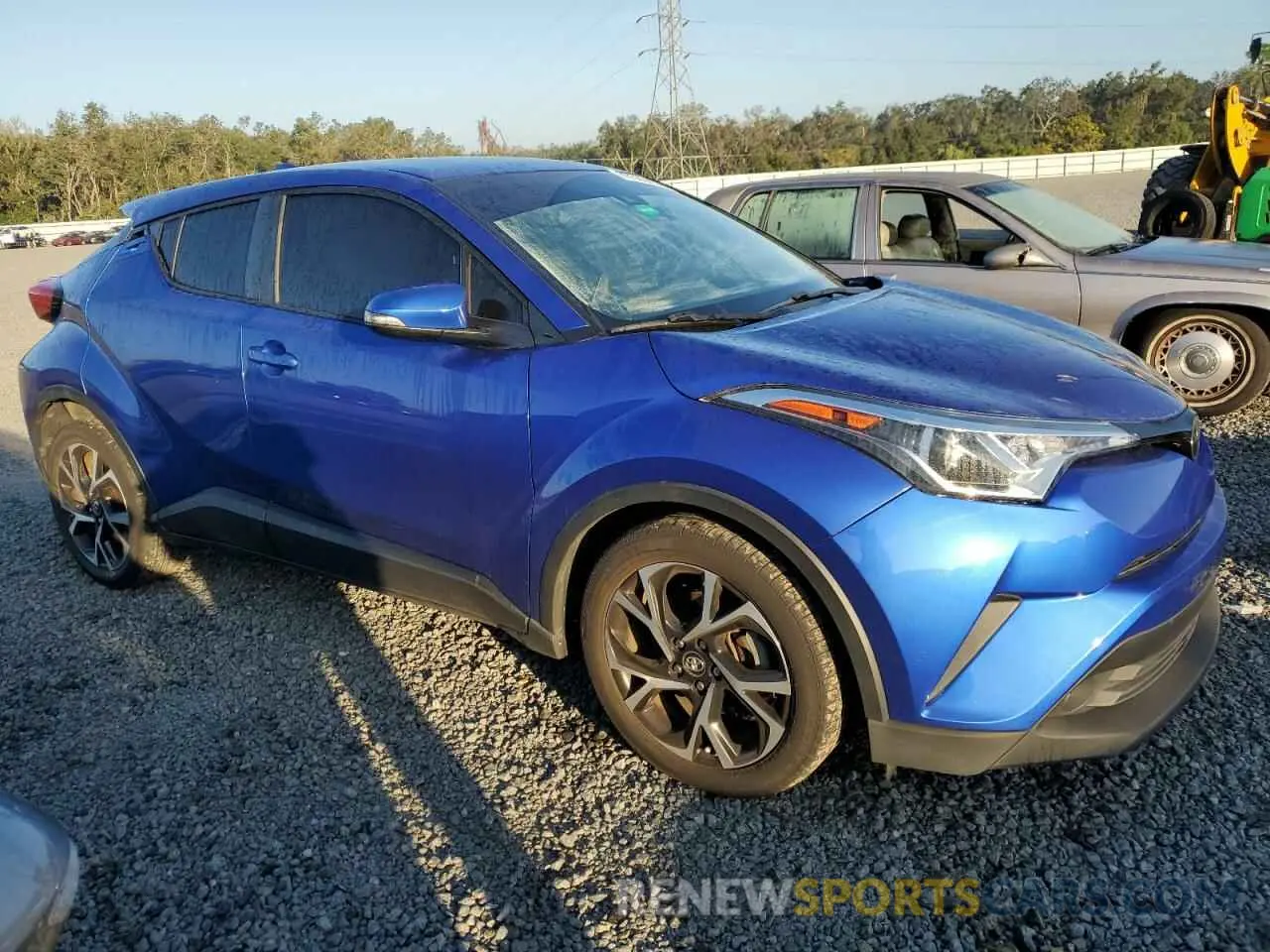 4 Photograph of a damaged car NMTKHMBX7KR076462 TOYOTA C-HR 2019